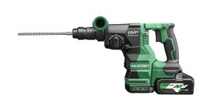 Tassellatore DH3628DC HiKOKI + 2 batterie BSL36A18X+ UC18YSL3 Multi Volt - Brushless - madrino intercambibile