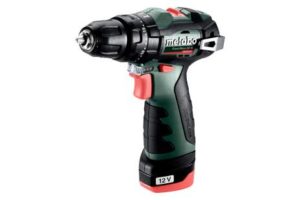 POWERMAXX SB BL BASIC 2X2.0 AH METABO- Trapano-avvitatore a percussione a batteria METABO (completo di batterie)
